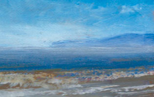 Filey - Oil on Acrylic on Box Canvas