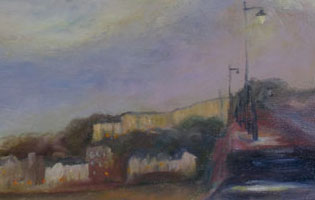 Filey - Oil on Acrylic on Box Canvas