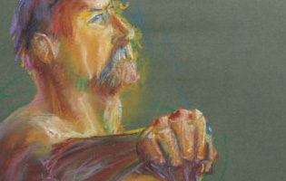 Richard 6 - Pastel on Paper